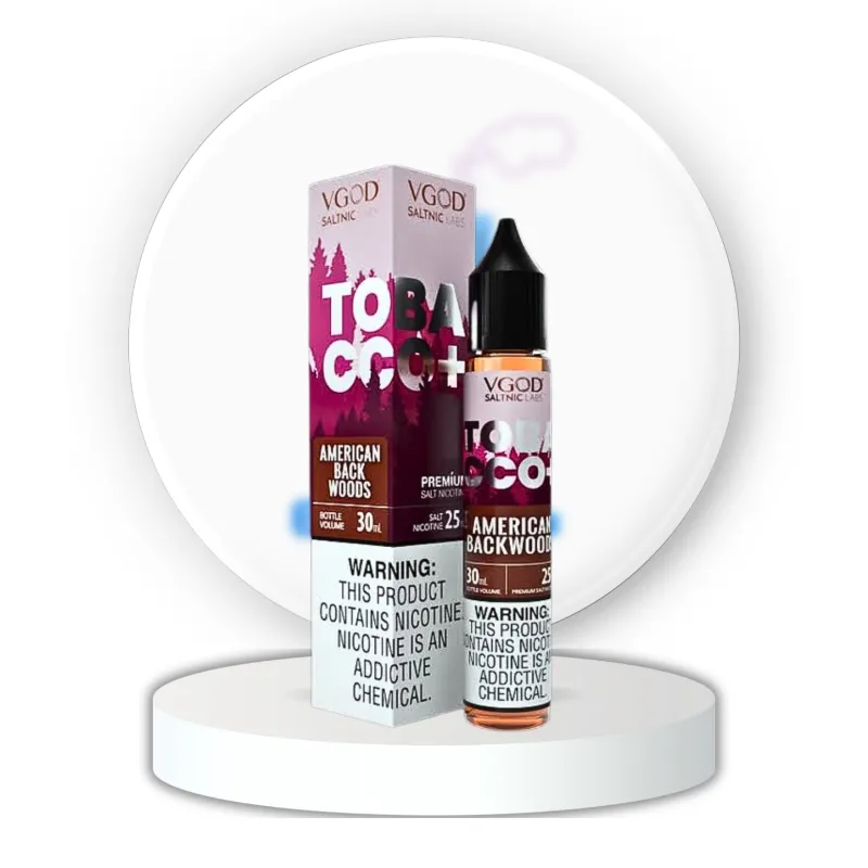 VGOD Tobacco Plus American Backwoods SaltNic 30ml